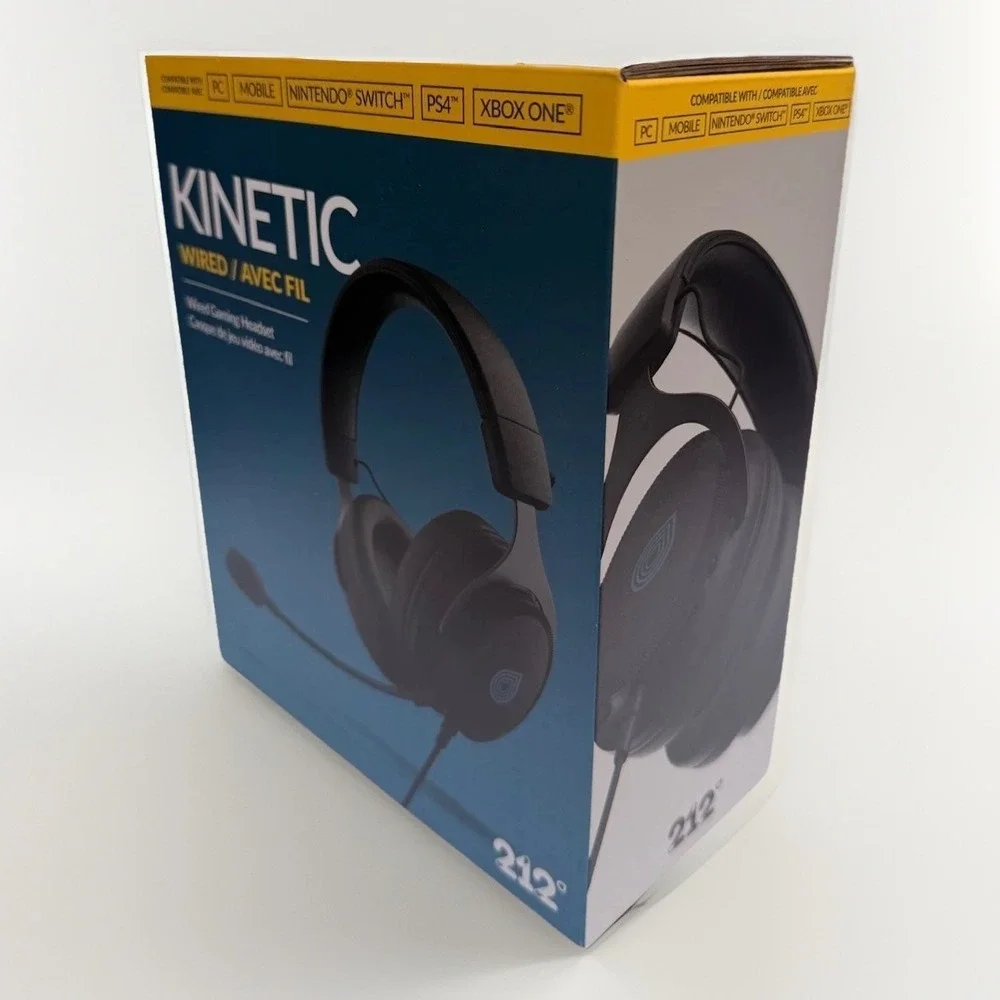 Kinetic 212 Wired Gaming Headset PC,‎ Mobile, PS4, Nintendo Switch and Xbox One